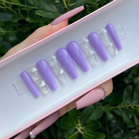 Other - “Cloud 9🌿” Press - On Nails